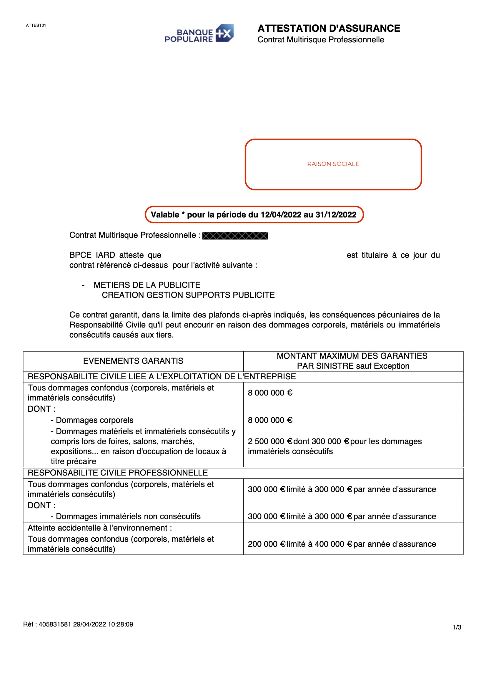 jelmondat vezetés Szégyen couverture responsabilité civile